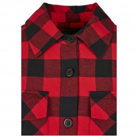дамски,блузи,дамски,ризи,urban,classics,flannel,lace,up,shirt,black