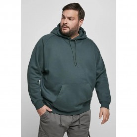 суичър,мъжки,пуловери,urban,classics,blank,big,hoodie,vert,bouteille,(green)