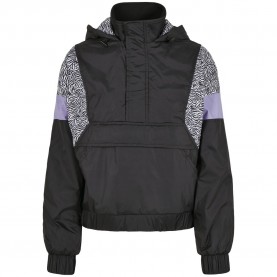 яке,дамски,якета,и,палта,urban,classics,aop,mixed,pull,jacket,black