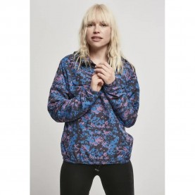 яке,дамски,якета,и,палта,urban,classics,windbreaker,camouflage,jacket,noir,bleu,rose,(black)
