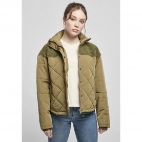 яке,дамски,якета,и,палта,urban,classics,diamond,quilt,puffer,oversized,jacket,green