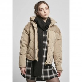 яке,дамски,якета,и,палта,urban,classics,diamond,quilt,puffer,oversized,jacket,beige
