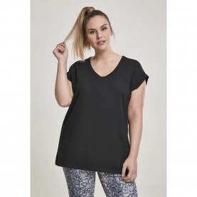 тениска,мъжки,тениски,дамски,тениски,urban,classics,round,extended,gt,short,sleeve,v,neck,t,shirt,black,(black)