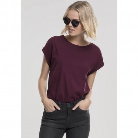 тениска,дамски,тениски,urban,classics,extended,big,short,sleeve,t,shirt,bordeaux,(red)