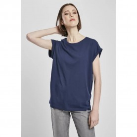 тениска,дамски,тениски,urban,classics,extended,shoulder,t,shirt,bleu,foncé,(blue)