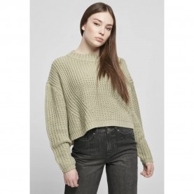 Блуза Urban classics Wide Oversizeer sweatshirt - Green (Green) блуза,дамски,блузи,urban,classics,wide,oversizeer,sweatshirt,green,(green)