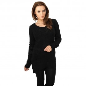 блуза,дамски,пуловери,дамски,плетени,дрехи,urban,classics,sweater,black