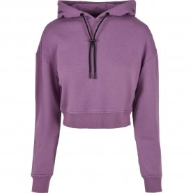 Блуза Urban classics Court Terry sweatshirt - Purple (Purple) блуза,дамски,блузи,urban,classics,court,terry,sweatshirt,purple,(purple)