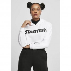 блуза,дамски,блузи,starter,black,label,starter,cropped,sweatshirt,white,(white)