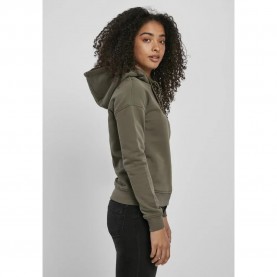 блуза,дамски,блузи,urban,classics,organic,sweatshirt,olive,(green)