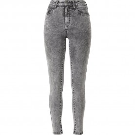 дънки,дамски,панталони,urban,classics,high,waist,skinny,jeans,black