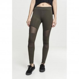 Клин Urban classics Mesh Leggings - Green (Dark Green) клин,дамски,клинове,дамски,чорапогащи,и,клинове,urban,classics,mesh,leggings,green,(dark,green)
