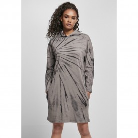 рокля,дамски,поли,и,рокли,urban,classics,oversized,hooded,dress,tie,dye,black