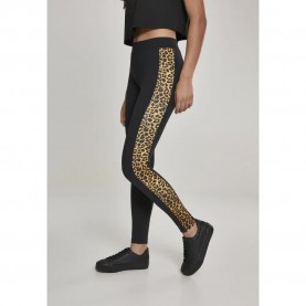 клин,дамски,клинове,дамски,чорапогащи,и,клинове,urban,classics,striped,leggings,black,yellow,black,(black)