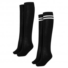 чорапи,дамски,чорапи,urban,classics,college,socks,2,pairs,black