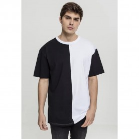 Тениска Urban classics Oversized Harlequin T-shirt - Black (Black / White) тениска,мъжки,тениски,urban,classics,oversized,harlequin,t,shirt,black,(black,white)