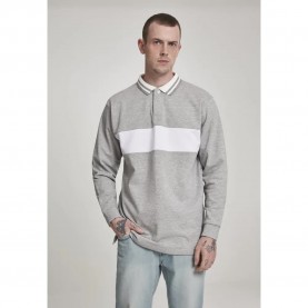 тениска,мъжки,тениски,urban,classics,rugby,panel,t,shirt,grey,(gray,white)