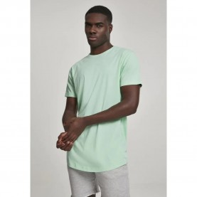 Тениска Urban classics Shaped Long T-shirt - Beige (Beige) тениска,мъжки,тениски,urban,classics,shaped,long,t,shirt,beige,(beige)