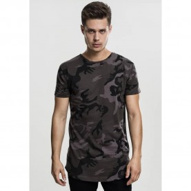 тениска,мъжки,тениски,urban,classics,shaped,melange,t,shirt,black