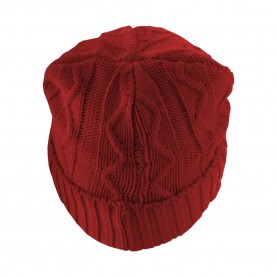 шапка,всички,шапки,masterdis,cable,flap,beanie,rouge,(red)