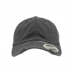 Шапка Flexfit Low Profile Detroyed cap - Grey (Dark Grey) шапка,всички,шапки,flexfit,low,profile,detroyed,cap,grey,(dark,grey)