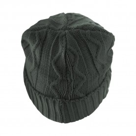 шапка,всички,шапки,masterdis,cable,flap,beanie,marron,foncé,(brown)