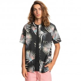 риза,с,къс,ръкав,мъжки,ризи,quiksilver,pop,tropic,short,sleeve,shirt,black