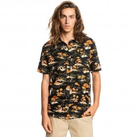 риза,с,къс,ръкав,мъжки,ризи,quiksilver,simple,days,visco,short,sleeve,shirt,black