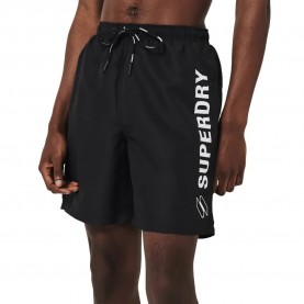 бански,гащета,мъжки,бански,костюми,superdry,code,applque,19inch,swimming,shorts,black