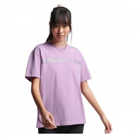 Тениска Superdry Code Cl Linear Loose short sleeve T-shirt - Purple (Mid Lilac) тениска,мъжки,тениски,дамски,тениски,superdry,code,cl,linear,loose,short,sleeve,t,shirt,purple,(mid,lilac)