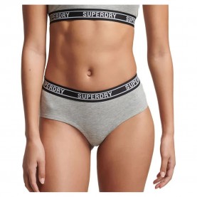 дамско,бельо,дамски,бикини,и,танкини,superdry,multi,logo,hipster,panties,grey,(grey,marl,mono)