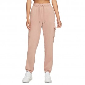 Панталони Nike Sportswear Essential Fleece Cargo Big pants - Pink (Rose Whisper / White) панталони,дамски,панталони,nike,sportswear,essential,fleece,cargo,big,pants,pink,(rose,whisper,white)