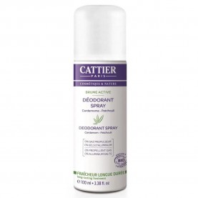 хигиена,тяло,cattier,spray,deodorant,100ml,white