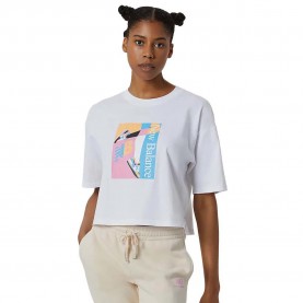 тениска,дамски,тениски,new,balance,essentials,celebrate,short,sleeve,t,shirt,white