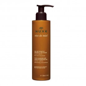 козметика,за,почистване,nuxe,rêve,de,miel,face,cleansing&makeup,remover,gel,200ml,brown