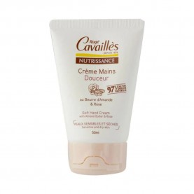 козметика,за,овлажняване,roge,cavailles,soft,hand,cream,50ml,white