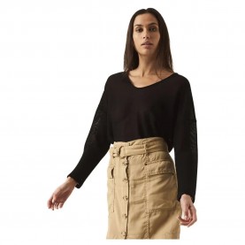 блуза,дамски,пуловери,дамски,плетени,дрехи,garcia,gs200340,sweater,black,(black)