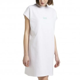 рокля,дамски,поли,и,рокли,lee,short,sleeve,dress,white