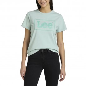 тениска,дамски,тениски,lee,regular,graphic,short,sleeve,t,shirt,pink,(sea,green)