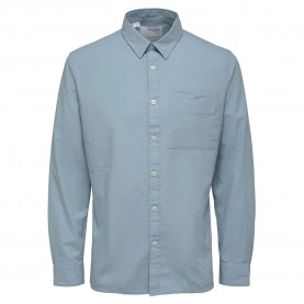 риза,с,дълъг,ръкав,мъжки,ризи,selected,regular,axel,seersucker,long,sleeve,shirt,grey,(blue,fog)