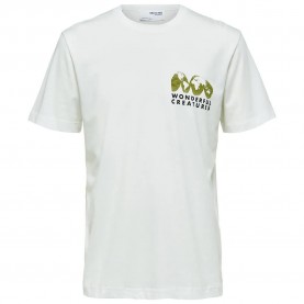 тениска,мъжки,тениски,selected,relaxed,joey,short,sleeve,t,shirt,white,(bright,white,print,frog)