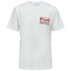 тениска,мъжки,тениски,selected,relaxed,joey,short,sleeve,t,shirt,white,(cloud,dancer,print,tucan)
