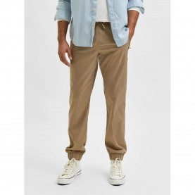 Панталони Selected Slim Halkirk pants - Green (Chinchilla) панталони,мъжки,панталони,selected,slim,halkirk,pants,green,(chinchilla)