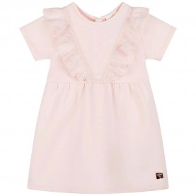 Рокля Carrement beau Y02062 short sleeve dress - Pink (Orange) рокля,дамски,поли,и,рокли,carrement,beau,y02062,short,sleeve,dress,pink,(orange)