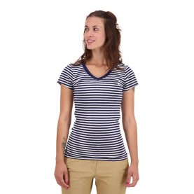 тениска,дамски,тениски,g,star,eyben,stripe,slim,short,sleeve,v,neck,t,shirt,blue,(sartho,blue,milk,stripe)