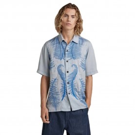 риза,с,къс,ръкав,мъжки,ризи,g,star,hawaii,commando,short,sleeve,shirt,blue