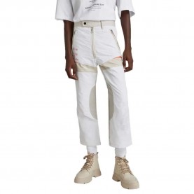 Панталони G-Star Desert Cropped pants - White (Whitebait) панталони,дамски,панталони,g,star,desert,cropped,pants,white,(whitebait)
