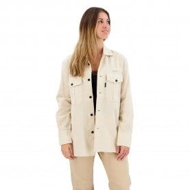 Риза с дълъг ръкав G-Star Officer Boyfriend long sleeve shirt - Beige (Whitebait) риза,с,дълъг,ръкав,дамски,ризи,g,star,officer,boyfriend,long,sleeve,shirt,beige,(whitebait)