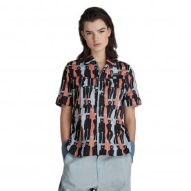 дамска,риза,с,къс,ръкав,дамски,блузи,дамски,ризи,g,star,officer,short,sleeve,shirt,green