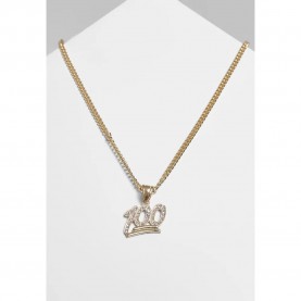 бижутерия,urban,classics,one,hundred,diamond,necklace,yellow,(doré)